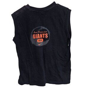 San Francisco Giants Nike Team Sleeveless Shirt Mens Size L Cotton